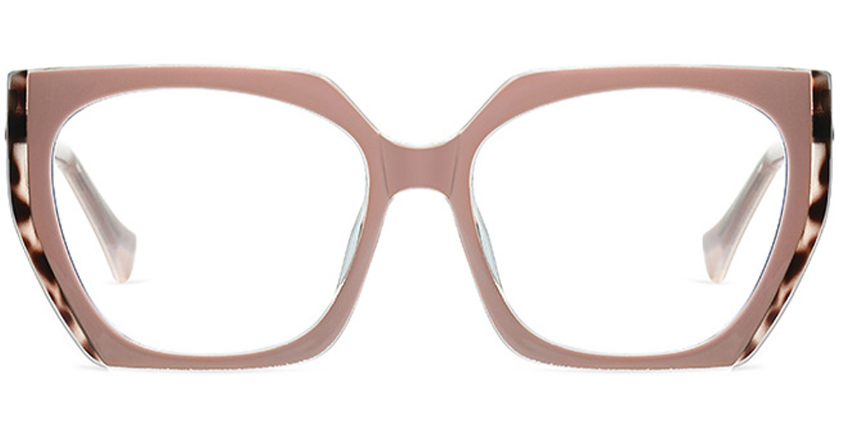 Square Frame pattern-pink