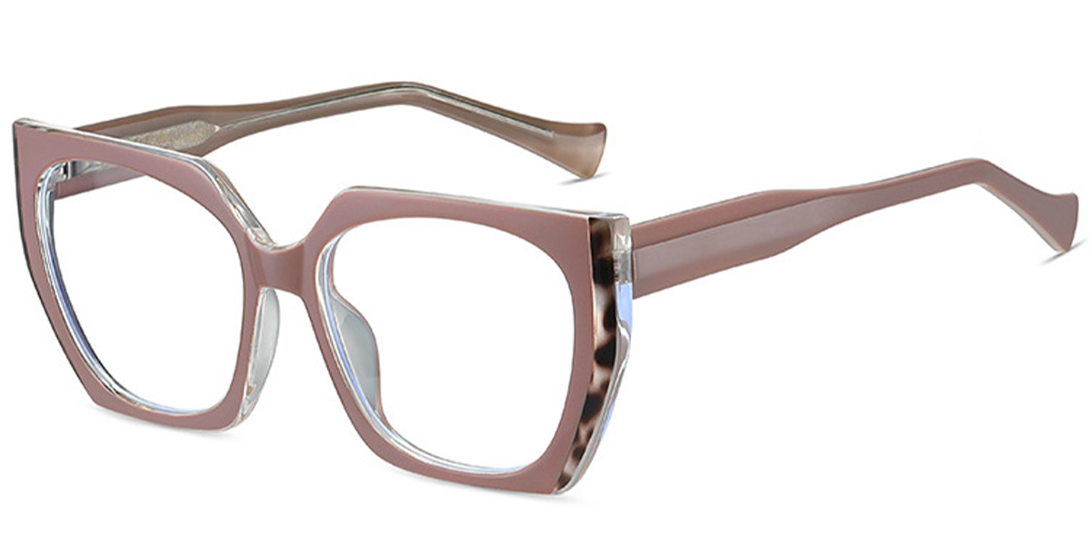 Square Frame pattern-pink
