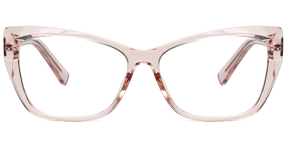 Rectangle Frame translucent-pink