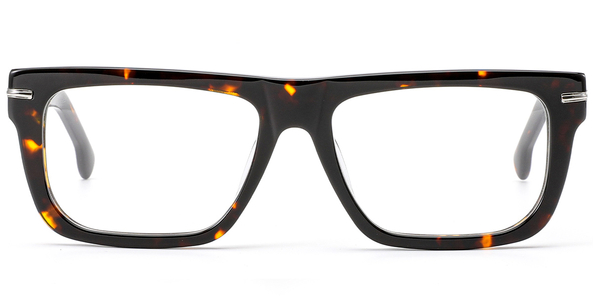 Acetate Rectangle Frame tortoiseshell