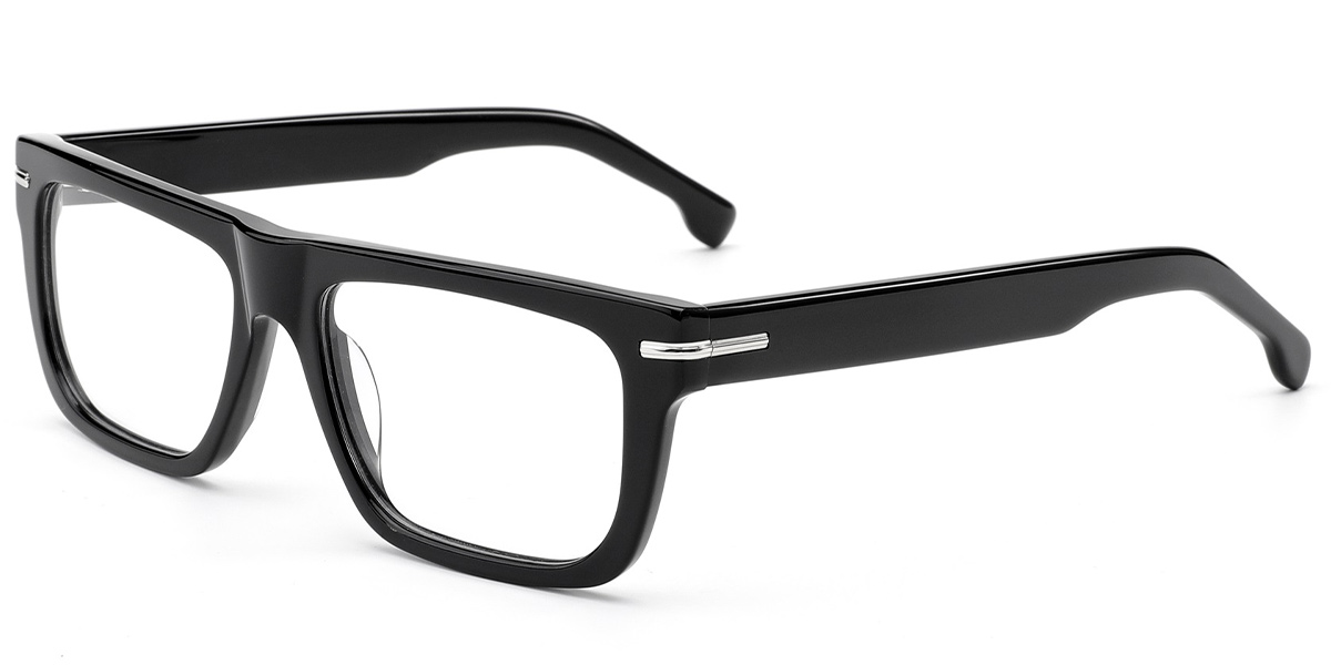 Acetate Rectangle Frame black