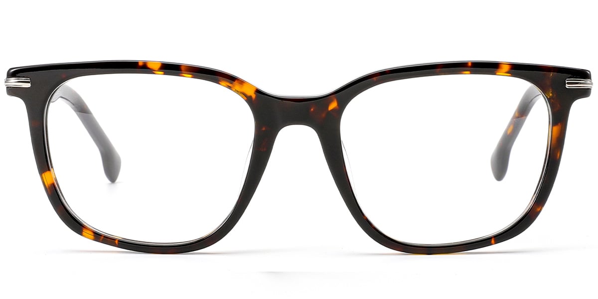 Acetate Square Frame tortoiseshell