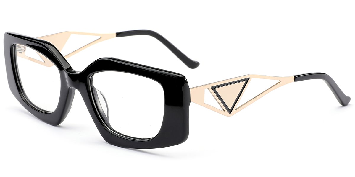 Acetate Rectangle Frame black