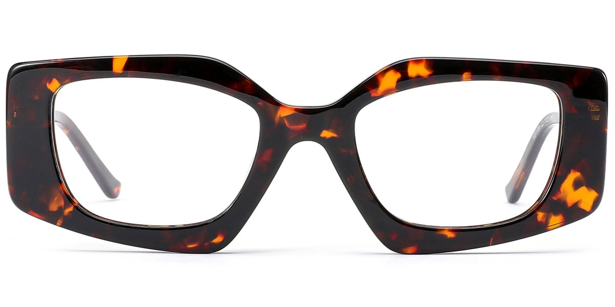 Acetate Rectangle Frame tortoiseshell