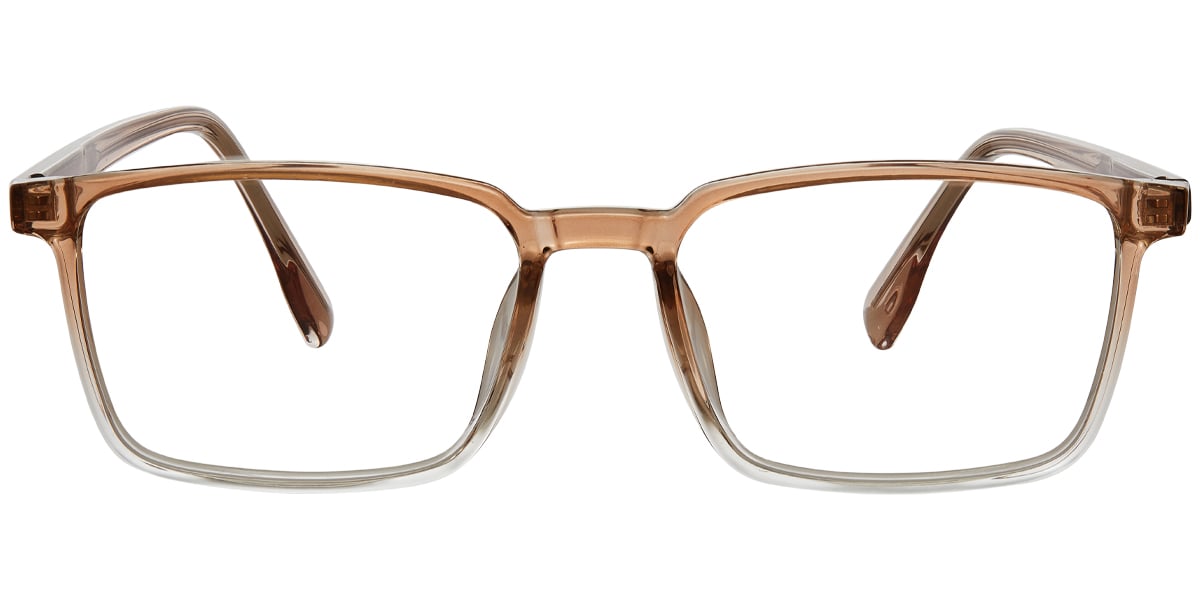 Acetate Rectangle Frame gradient_brown