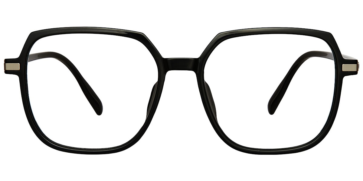 Acetate Square Frame black