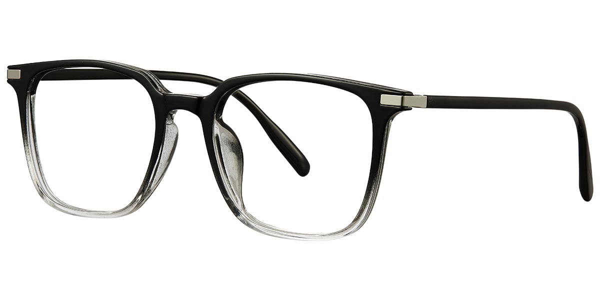 Acetate Square Frame gradient_black