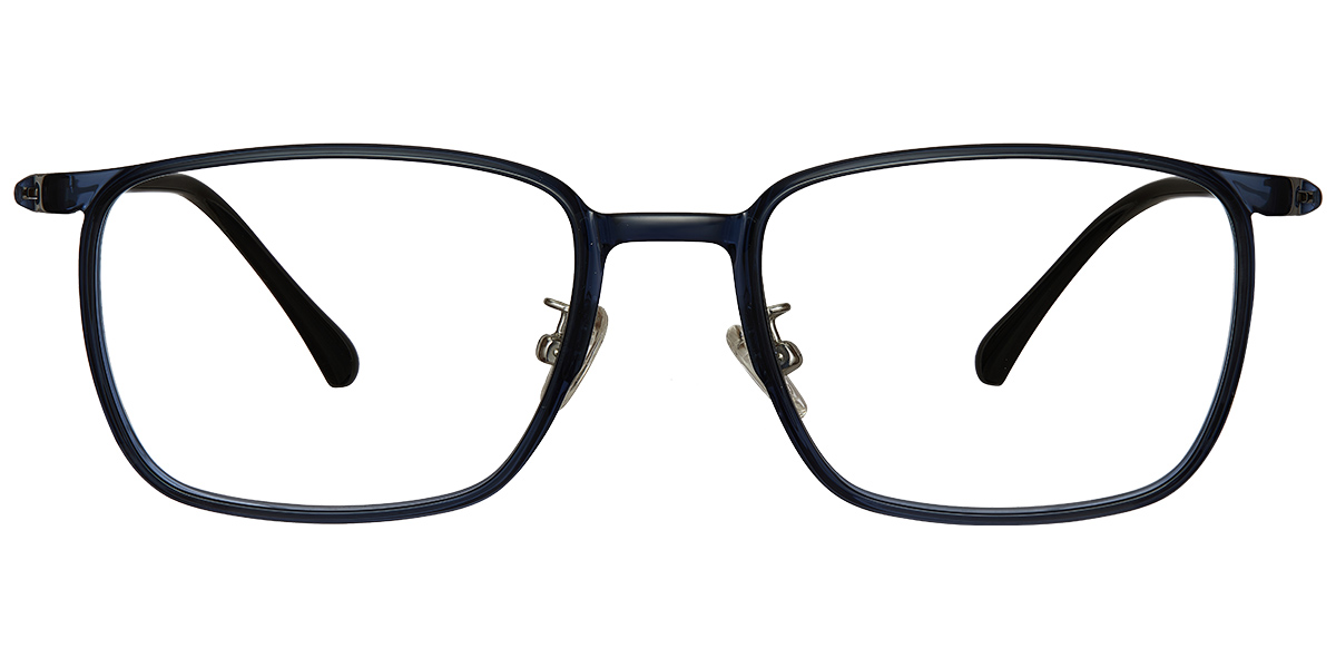 Titanium Rectangle Frame translucent-blue