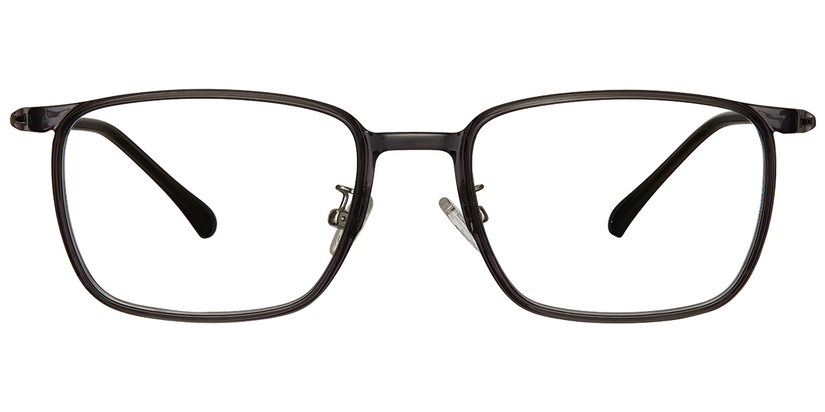 Titanium Rectangle Frame translucent-grey