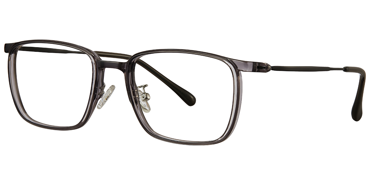 Titanium Rectangle Frame translucent-grey