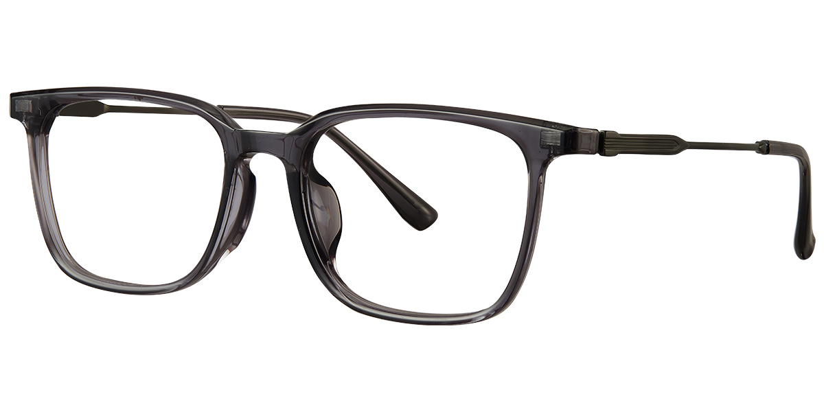 Titanium Rectangle Frame translucent-grey