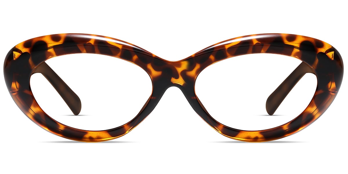 Acetate Oval Frame tortoiseshell