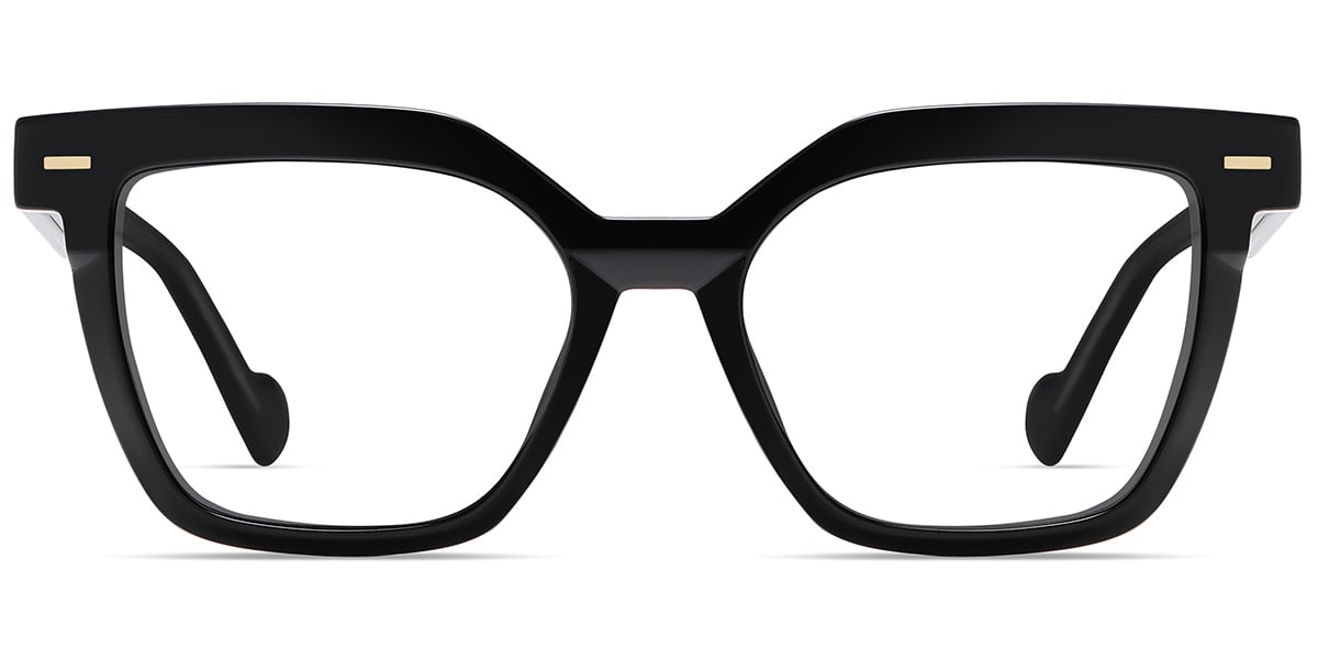 Acetate Square Frame black