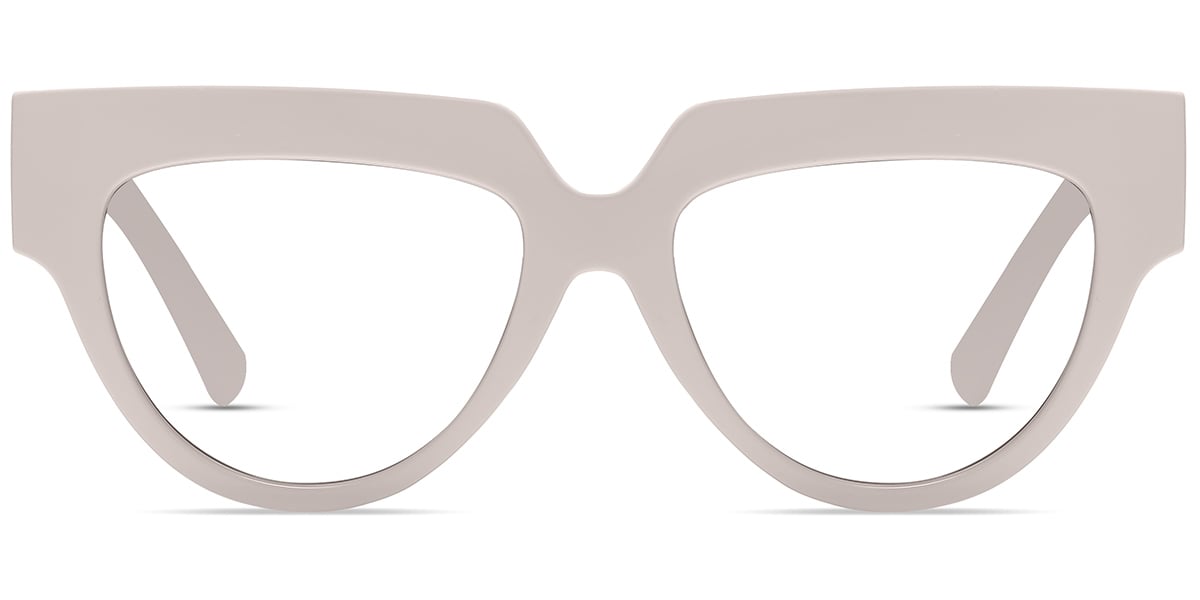 Acetate Geometric Frame pink