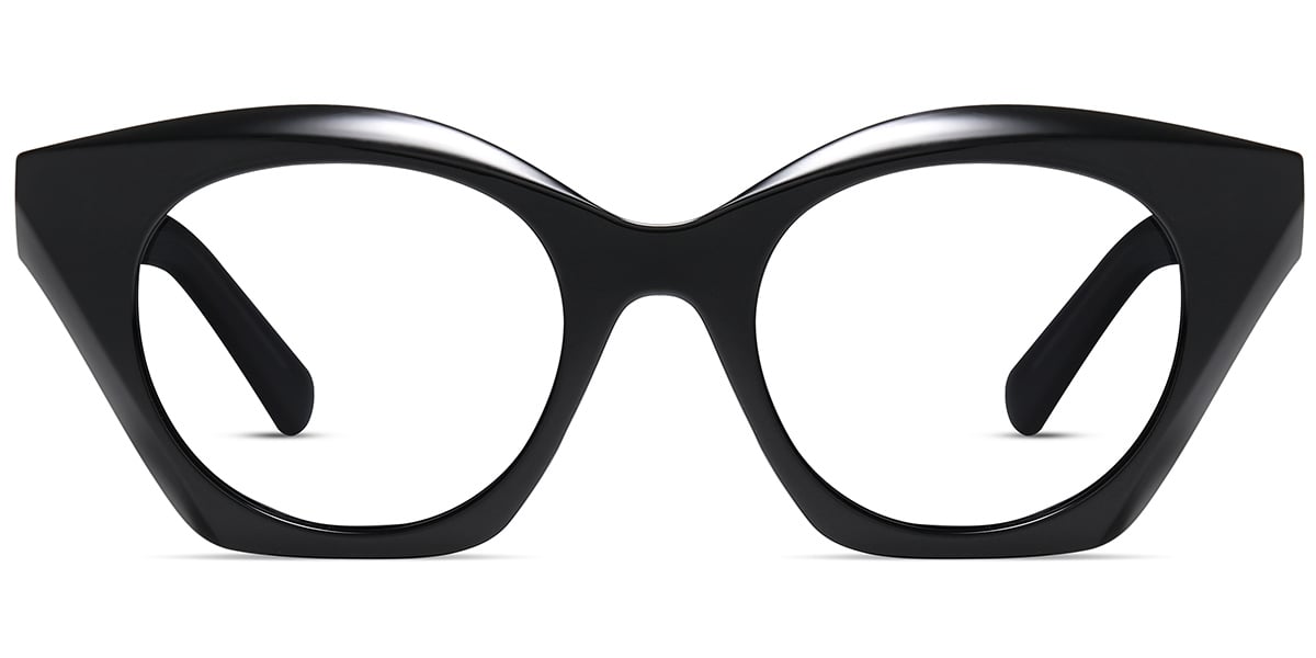 Acetate Square Frame black