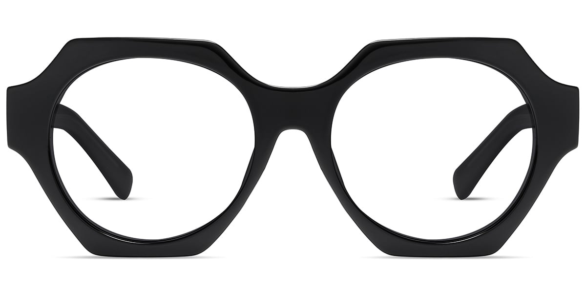 Acetate Geometric Frame black