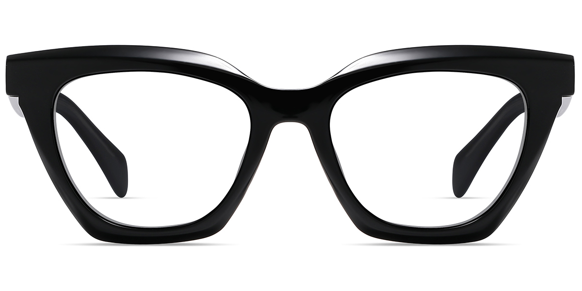 Acetate Square Frame black