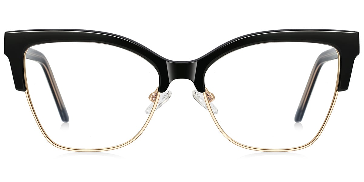 Square Frame black-gold