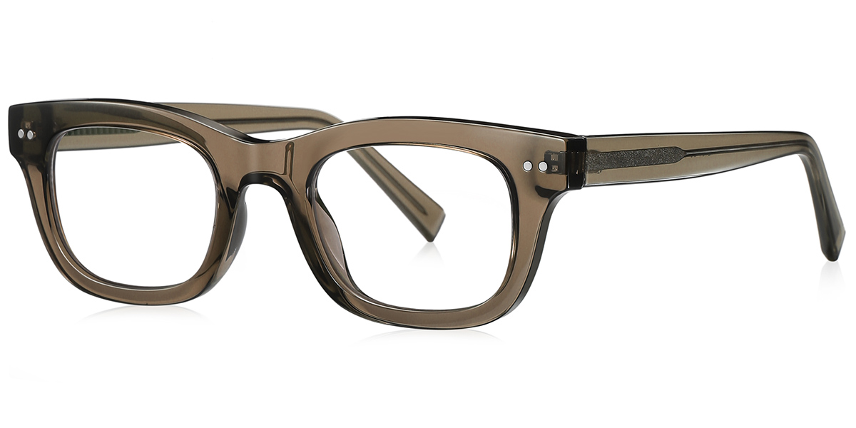 Rectangle Frame translucent-brown