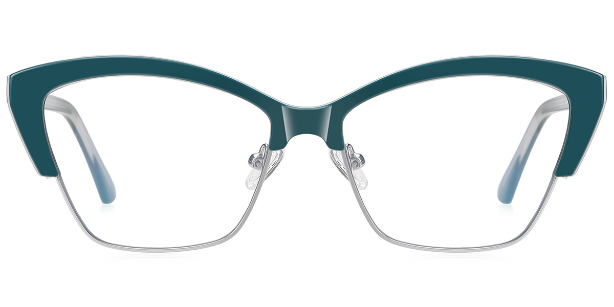 Cat Eye Frame green