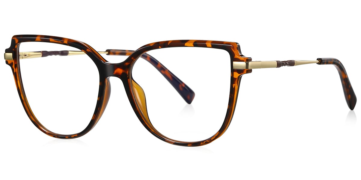 Geometric Frame tortoiseshell