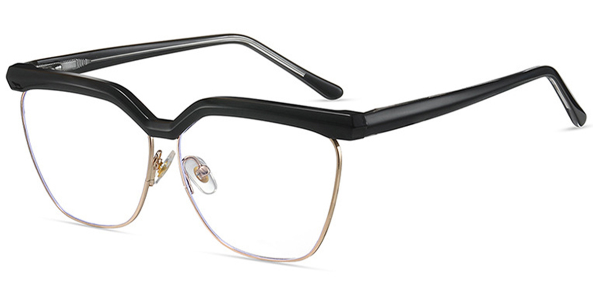 Square Frame black-gold