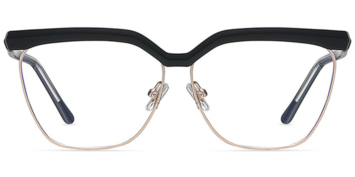 Square Frame black-gold