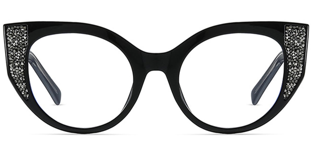 Oval Frame black