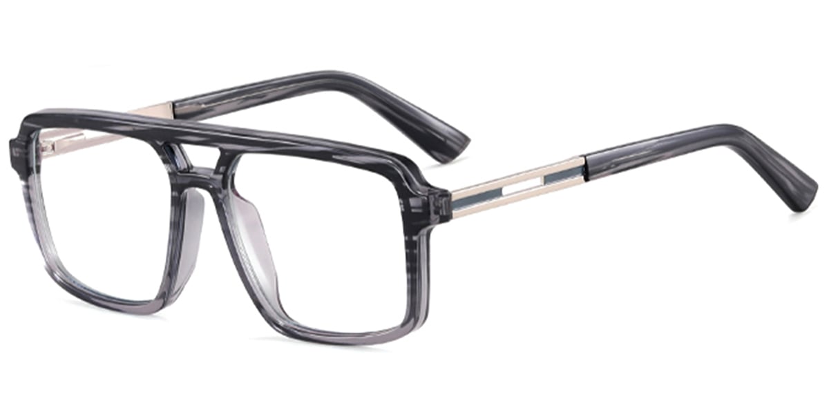 Aviator Frame pattern-grey