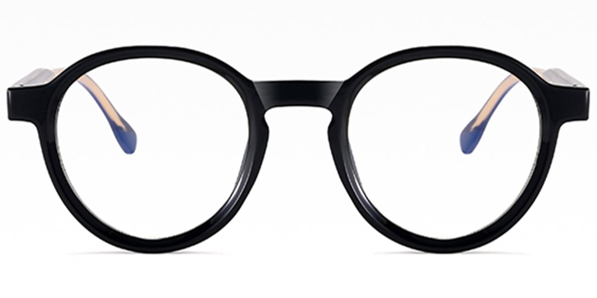 Round Frame black