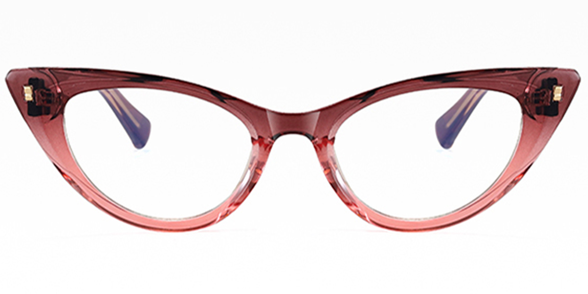 Cat Eye Frame gradient_pink