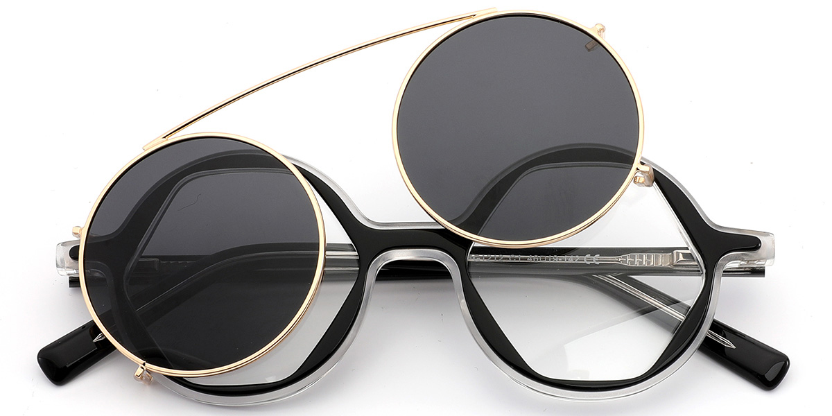 Acetate Geometric Frame black