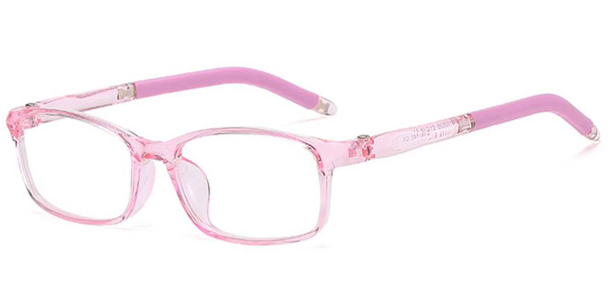 Kid's Rectangle Frame translucent-pink