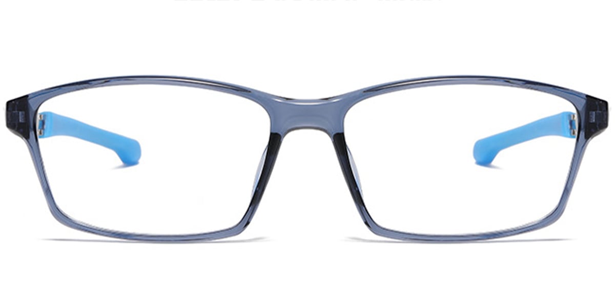 Rectangle Frame translucent-blue