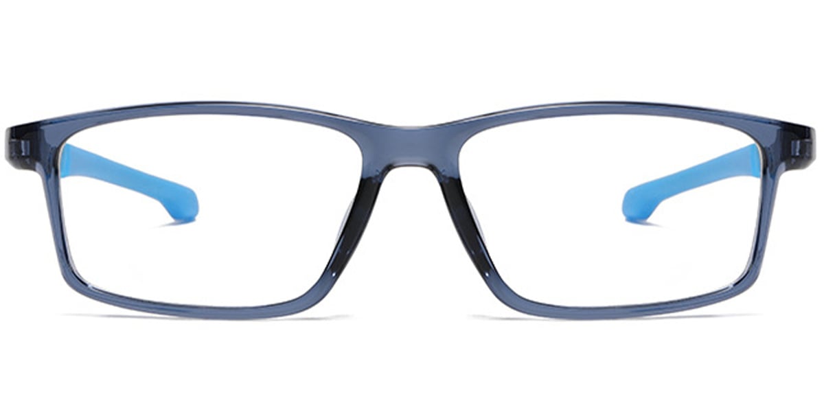 Rectangle Frame translucent-blue