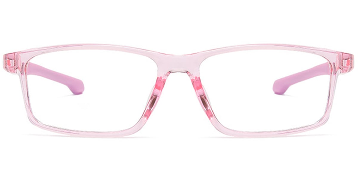 Rectangle Frame translucent-pink