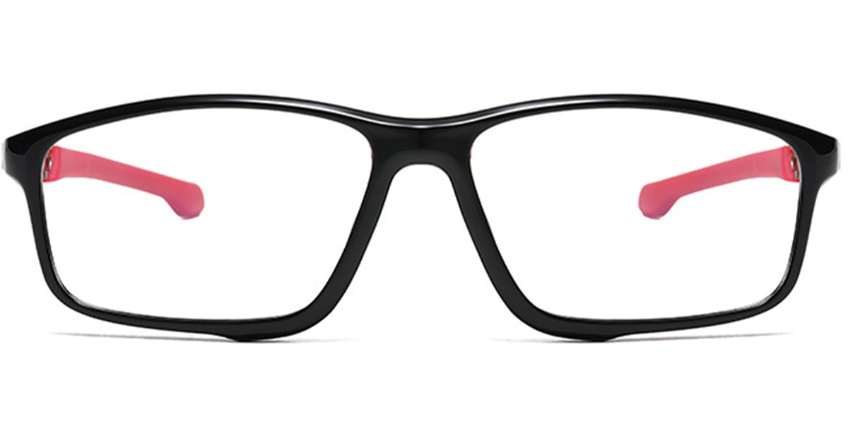 Rectangle Frame black-red