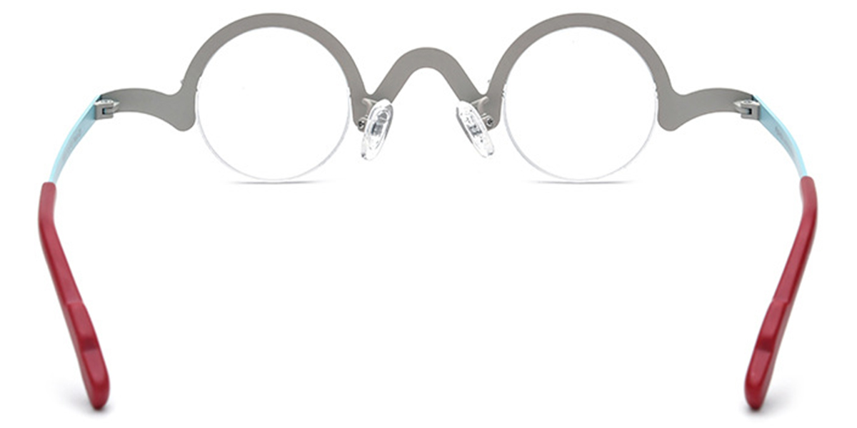 Titanium Round Frame silver