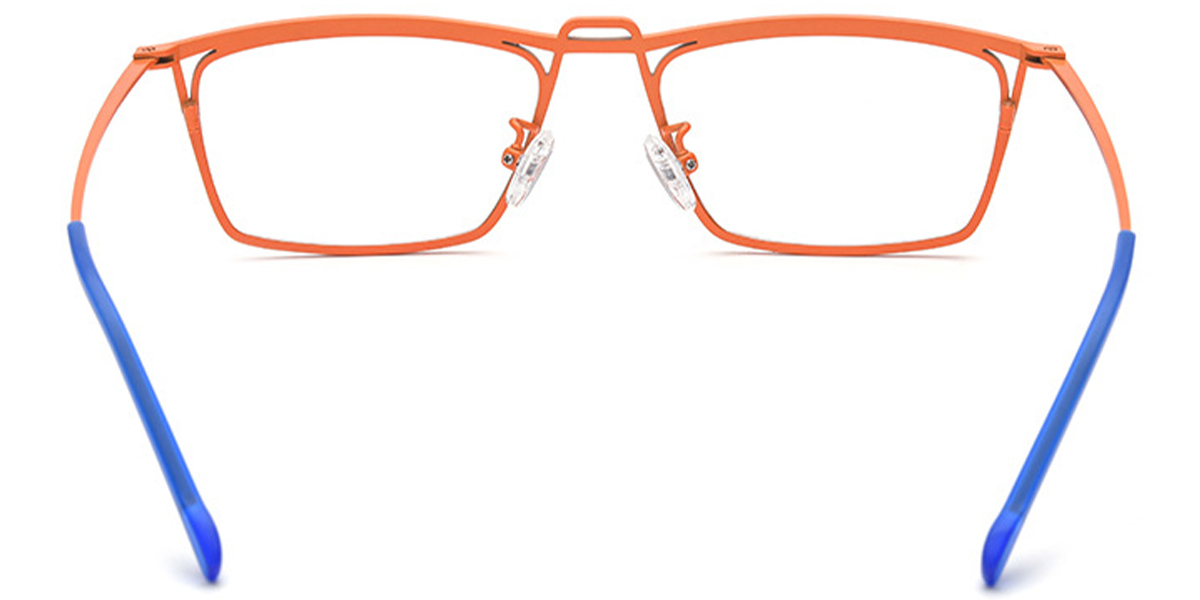 Titanium Square Frame pattern-orange