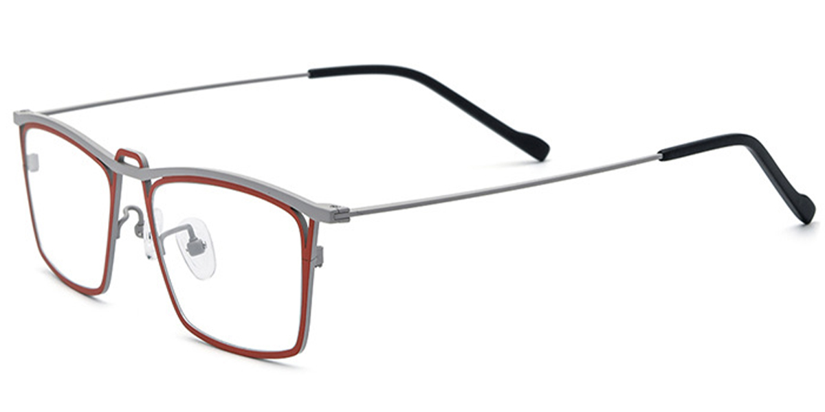 Titanium Square Frame silver