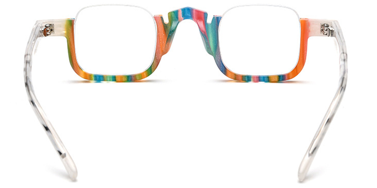 Acetate Square Frame multicolor