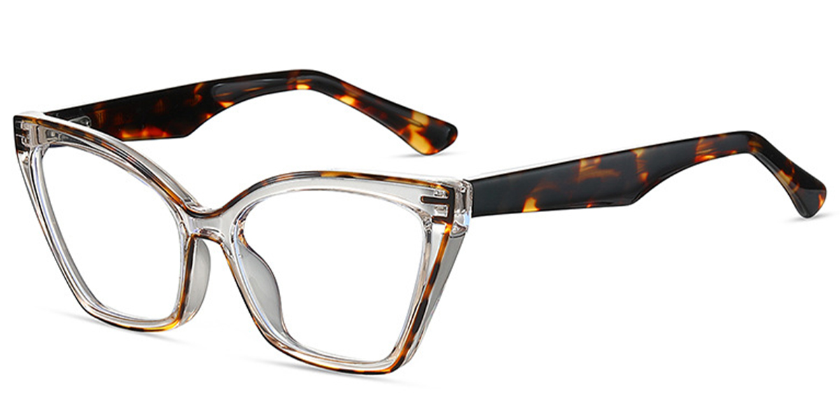 Cat Eye Frame pattern-tortoiseshell