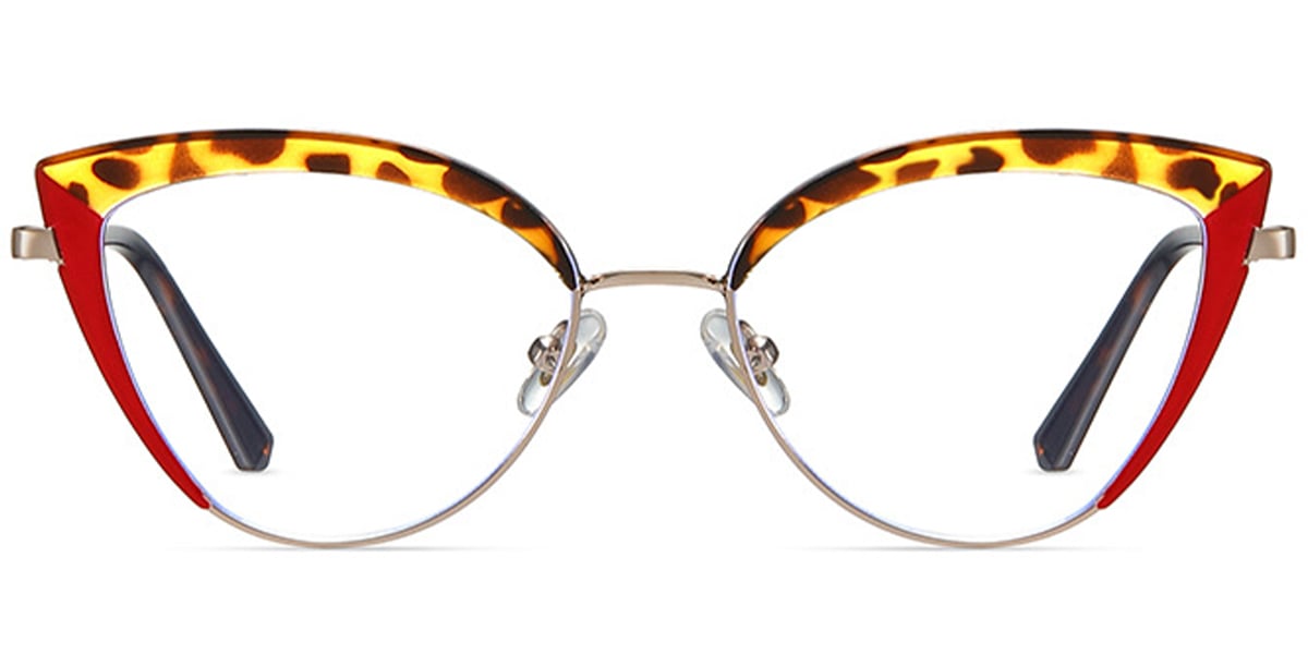 Cat Eye Frame pattern-tortoiseshell