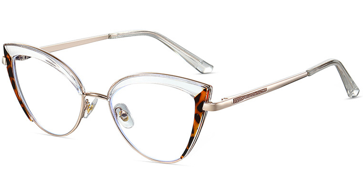 Cat Eye Frame pattern-translucent