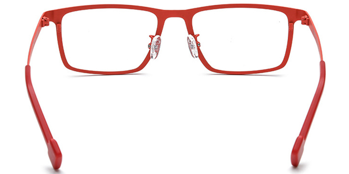 Titanium Square Frame gradient_red