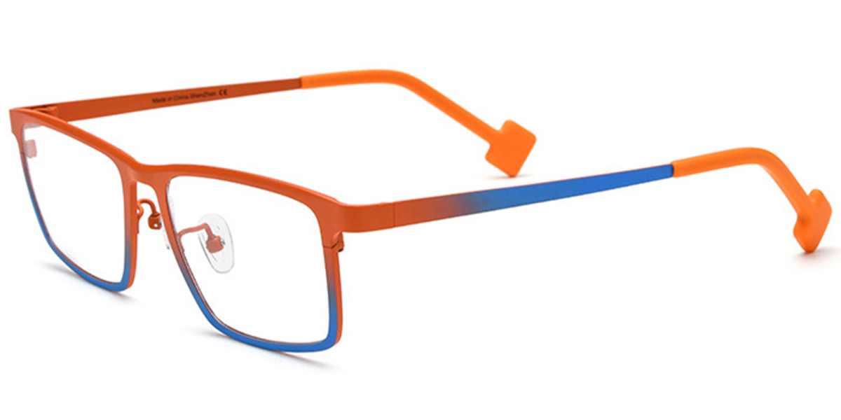 Titanium Square Frame gradient_orange