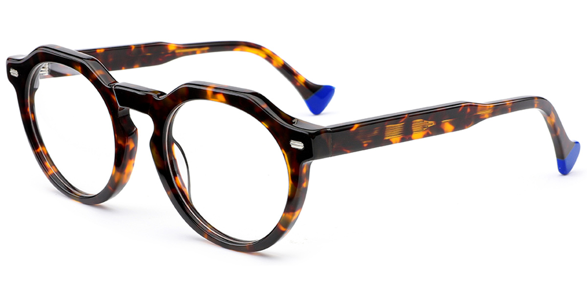 Acetate Oval Frame tortoiseshell