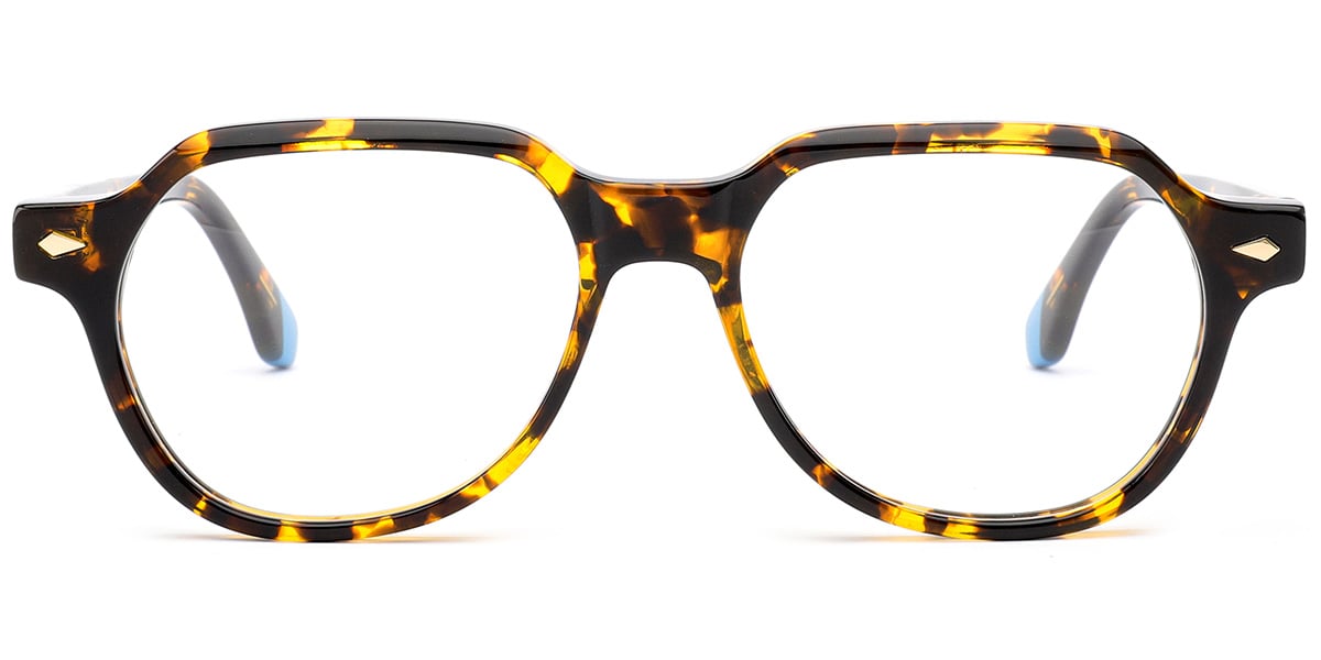 Acetate Square Frame tortoiseshell