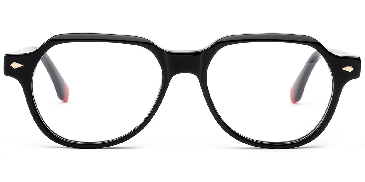 Acetate Square Frame black