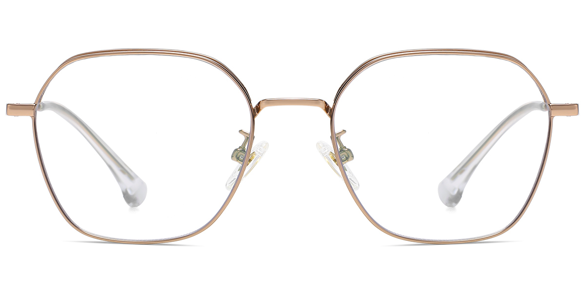 Titanium Square Frame rose_gold